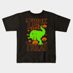 Trick Rawr Treat Kids T-Shirt